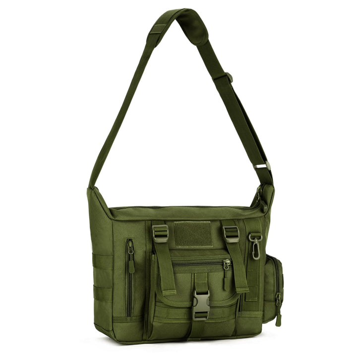 Huntvp Taktisch Schultertasche Militär Crossbody Bag Sling Tasche Wasserabweisend Umhängetasche Mess