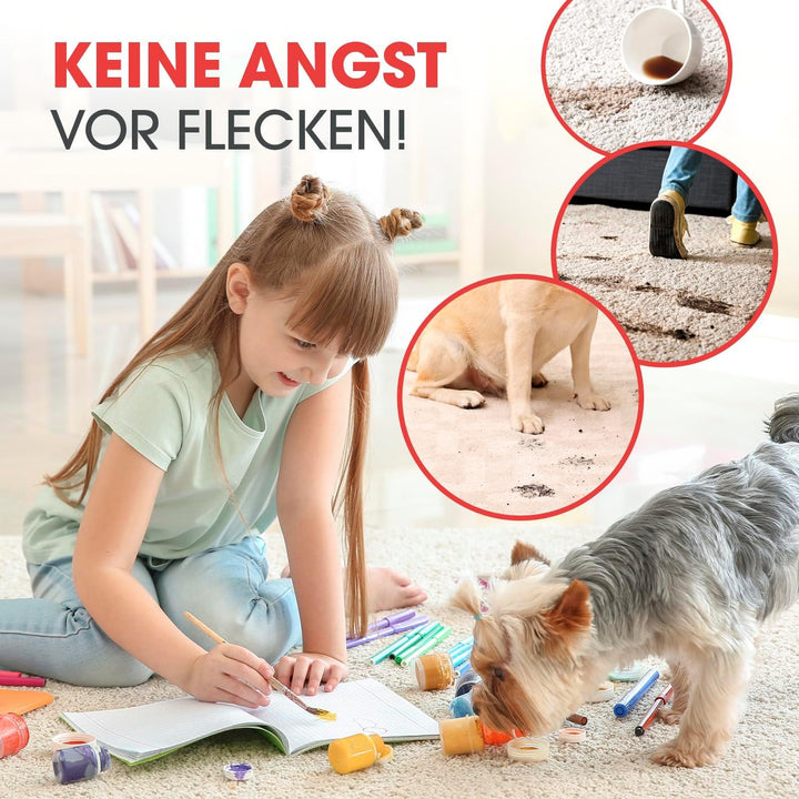 CLEANmaxx Teppich- &amp; Hartbodenreiniger PRO zum Waschen, Auffrischen und Absaugen von Teppichen, Ausl