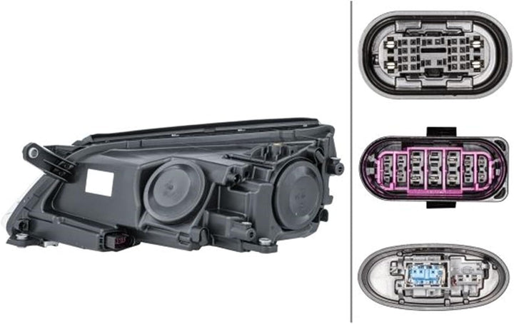 HELLA 1ZS 009 549-221 Bi-Xenon-Hauptscheinwerfer - rechts - für u.a. VW Tiguan (5N_), Rechts