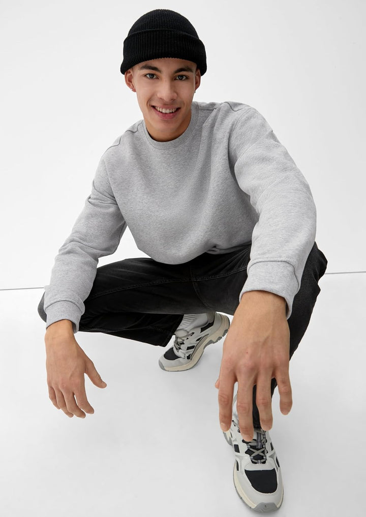 s.Oliver Herren Sweatshirt, Grau