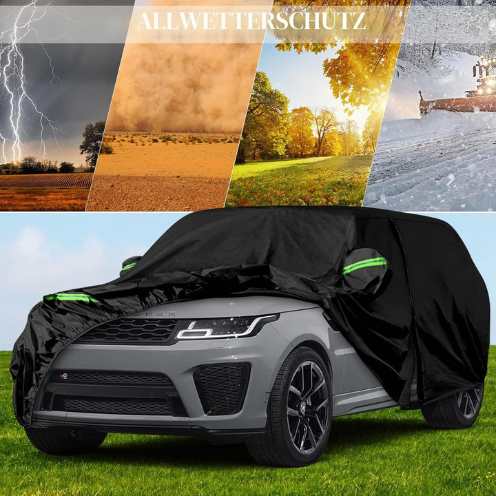 Autoabdeckung Wasserdicht Ersatz für Land Rover Range Rover Sport 2005-2025, Vollgarage Autoplane Ou
