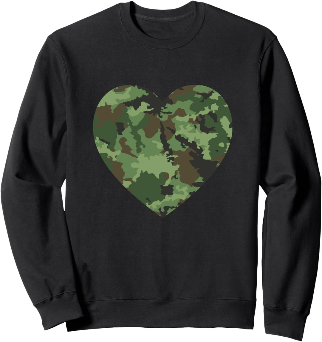 Amerikanischer Soldat Truppe Tarnung Krieger Sweatshirt