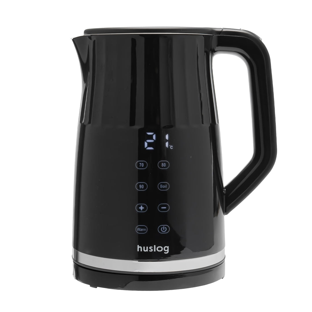 Elektrischer Wasserkocher mit Temperaturanzeige 1,7L 2200W Warmhaltefunktion 4 Temperaturprogramme T