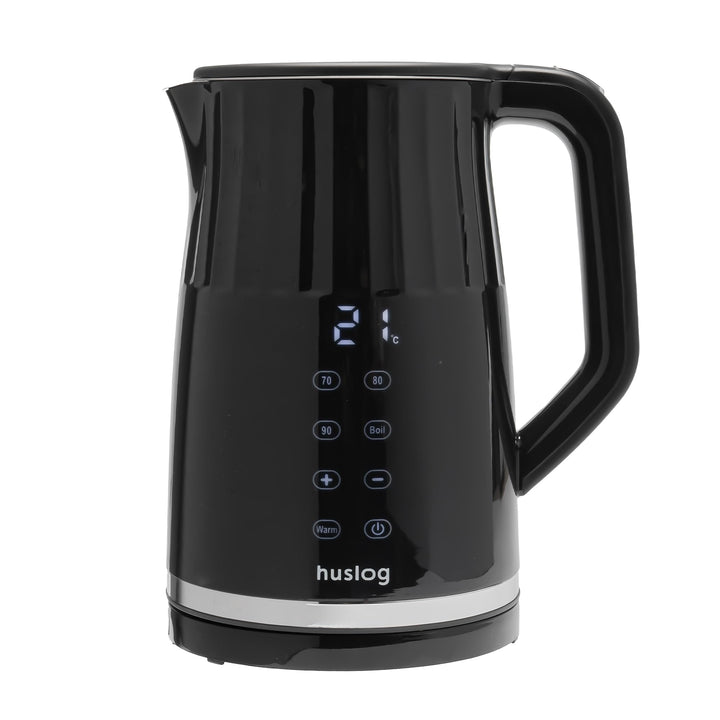 Elektrischer Wasserkocher mit Temperaturanzeige 1,7L 2200W Warmhaltefunktion 4 Temperaturprogramme T