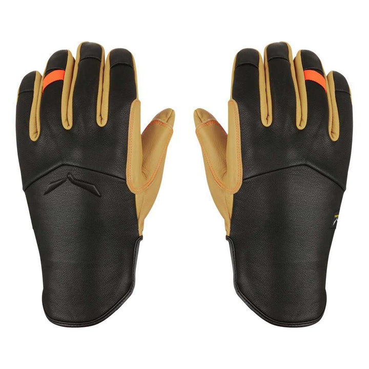 Salewa Herren Ortles Am M Leather Gloves handschuhe S Black Out/2500/4570, S Black Out/2500/4570
