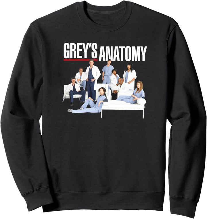 Grey's Anatomy Gruppe mit Logo Sweatshirt