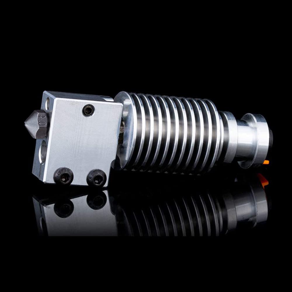 Super Print V6 Volcano Hotend,HeatSink,Heater Block,Titanium Alloy Heatbreak,Hardened Steel Nozzle,f