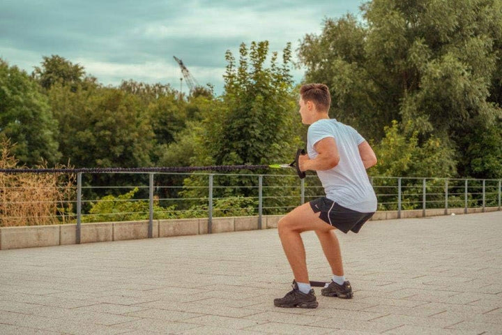 BodyCROSS Sprint Trainer | bis zu 40kg Zugkraft | Schnellkrafttrainer | Studioqualität | Made in Ger