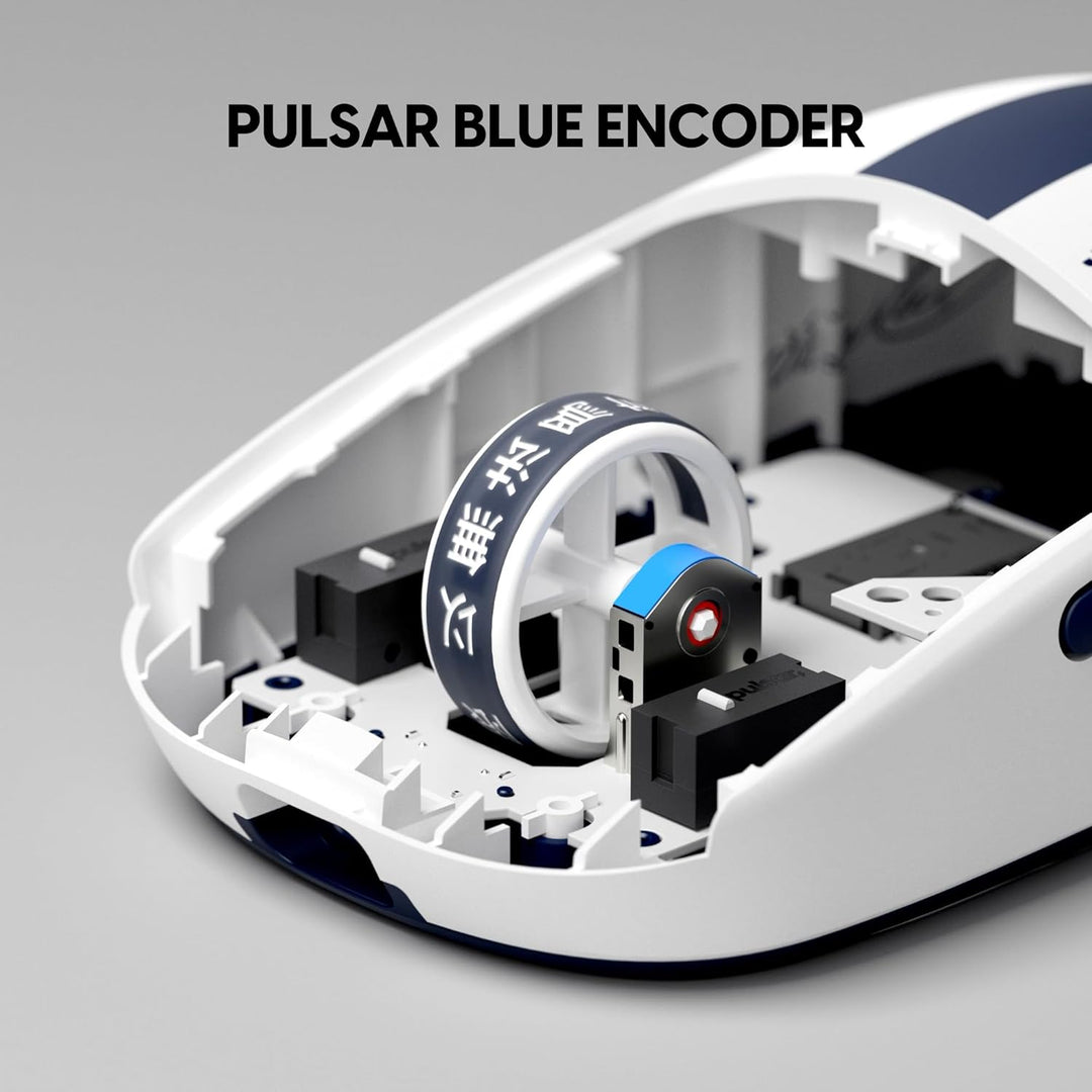 Pulsar Gaming Gears X2 Crazylight Kabellose Gaming-Maus, Ultraleicht, 39 g, optischer Schalter, 3200