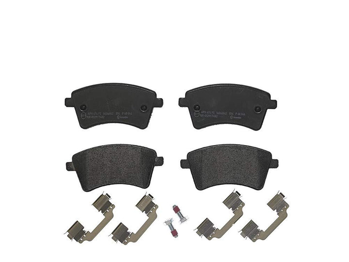Brembo P 68 044 Bremsbelagsatz, Scheibenbremse - (4-teilig)