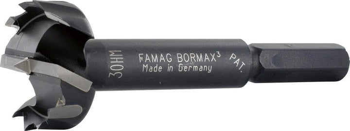 FAMAG Bormax Hartmetall-Forstnerbohrer 20x57x90mm S=8mm Z=1, 20x57x90mm S=8mm Z=1