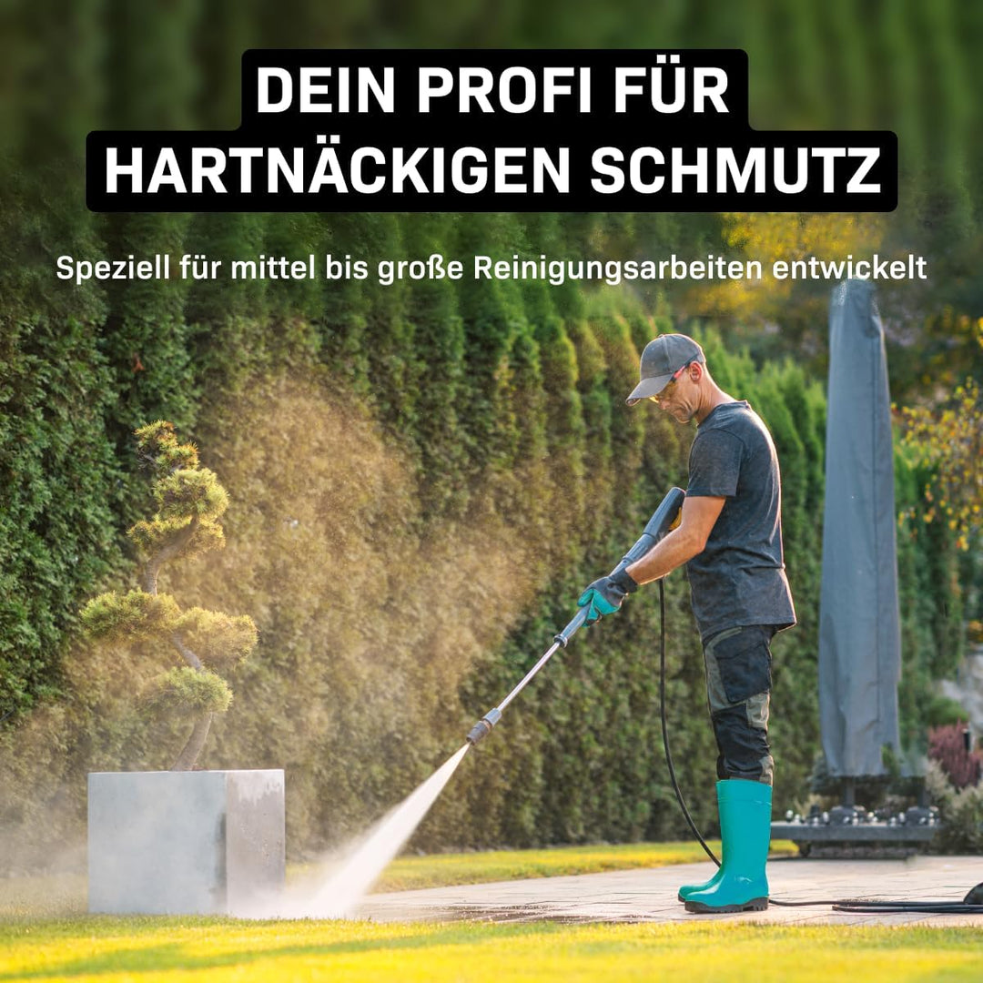 VONROC Hochdruckreiniger 170bar - Fassadenreiniger für mittelschwere Reinigungsarbeiten [2200W] - Du