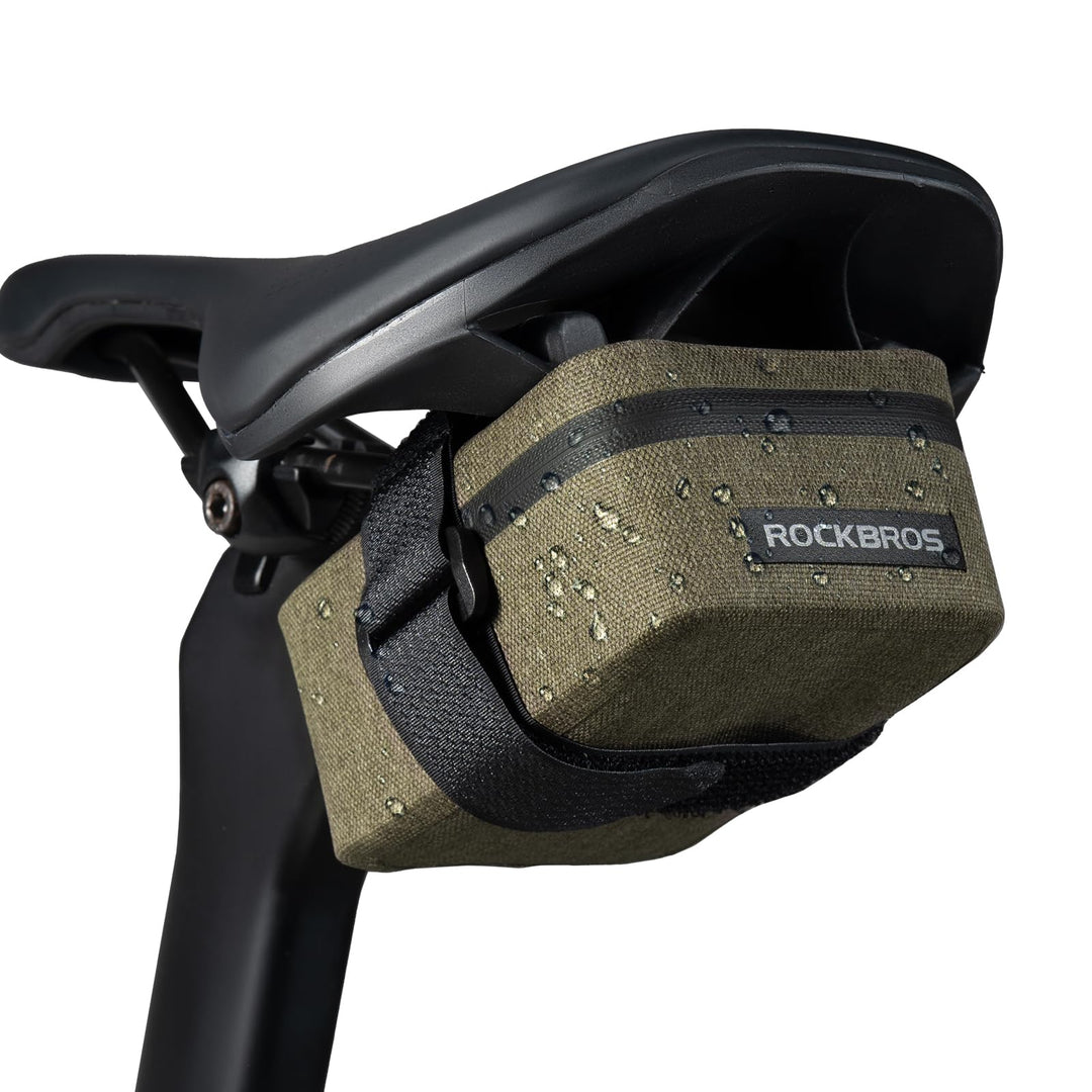 ROCKBROS Fahrrad Satteltasche Mini fahrradtasche wasserdichte und Leichte Sattelstützentasche für Re