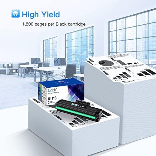 LxTek MLT-D111S Toner Kompatibel für Samsung MLT-D111S MLT-D111L D111S D111L für Samsung Xpress M207