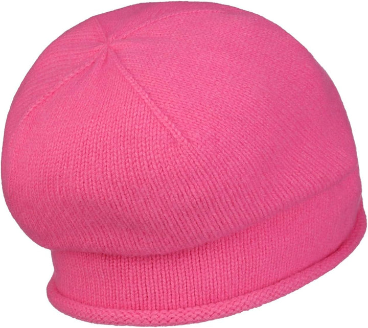 LIERYS Merino Kaschmir Beanie Damen/Herren (Länge: 26 cm) - Oversize-Mütze mit Merinowolle und Kasch