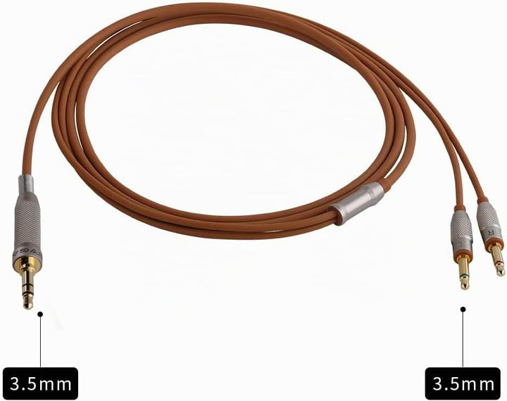 SIVGA Luan Hi-Fi 50mm Dynamischer Treiber Offener Holz Kopfhörer (Braun), Braun