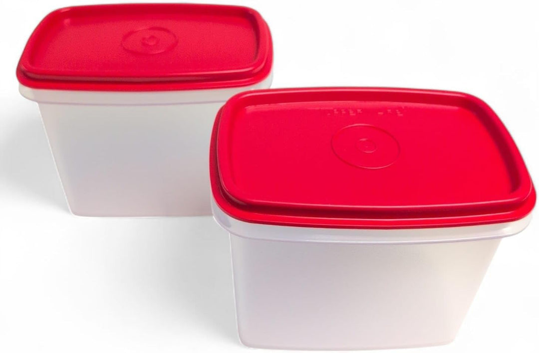 Tupperware Eidgenosse Eckig Eidgenossen Kompaktbehälter Vorrat Modular Kühlschrank System 1,1 Liter