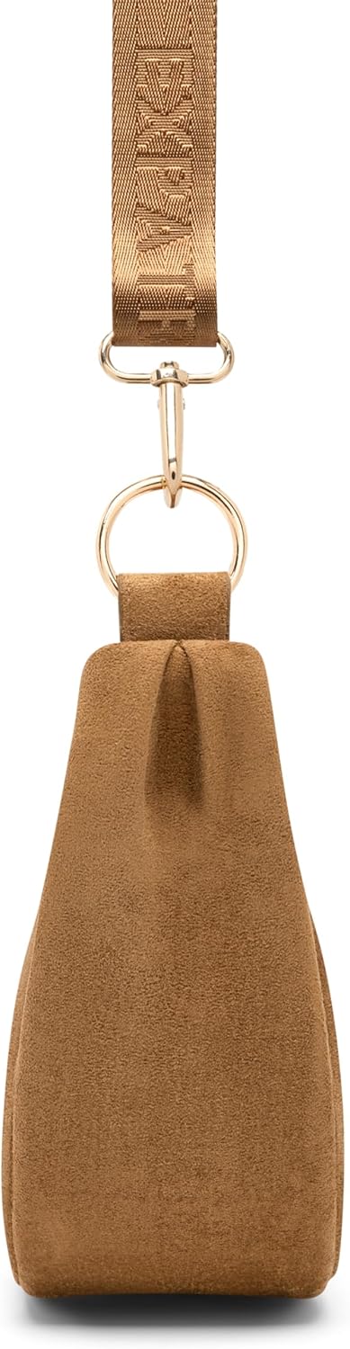 Expatrié Umhängetasche Damen - Lea Small Suede Braun, Braun