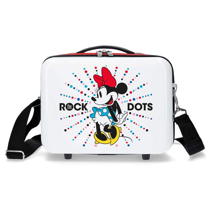 Disney Minnie Magic Anpassungsfähiger Schönheitsfall Weiss 29x21x15 cms ABS Anpassbare Punkte, Anpas