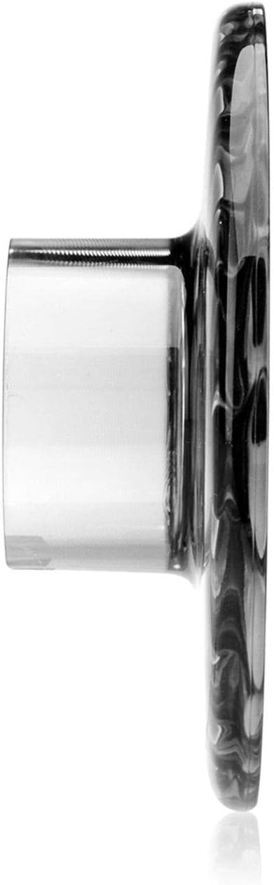 Kartell Jellies Coat Hangers, Für die Kleiderhaken, Gross, Glasklar, 2 Stück Grande Cristallo, Grand