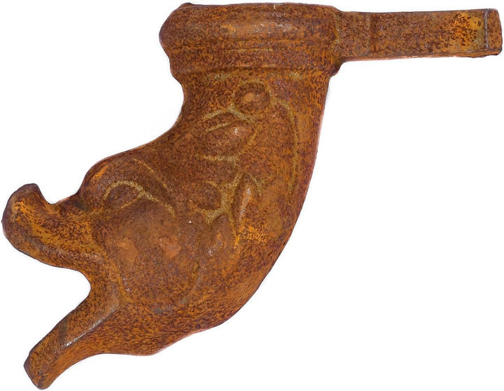 aubaho Brunnen Wasserspeier Drache Brunnenauslauf Eisen Antik-Stil
