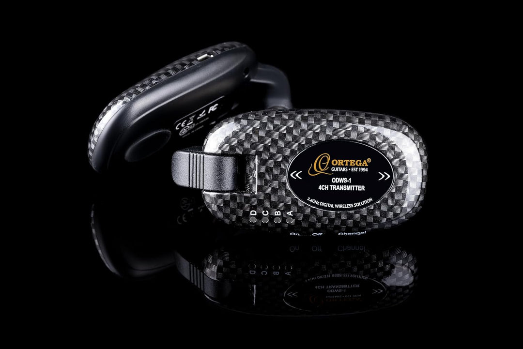 ORTEGA Digital wireless System - 4 Kanäle / 2,4 Ghz/wiederaufladbar/inkl. USB Kabel (ODWS-1CAR)