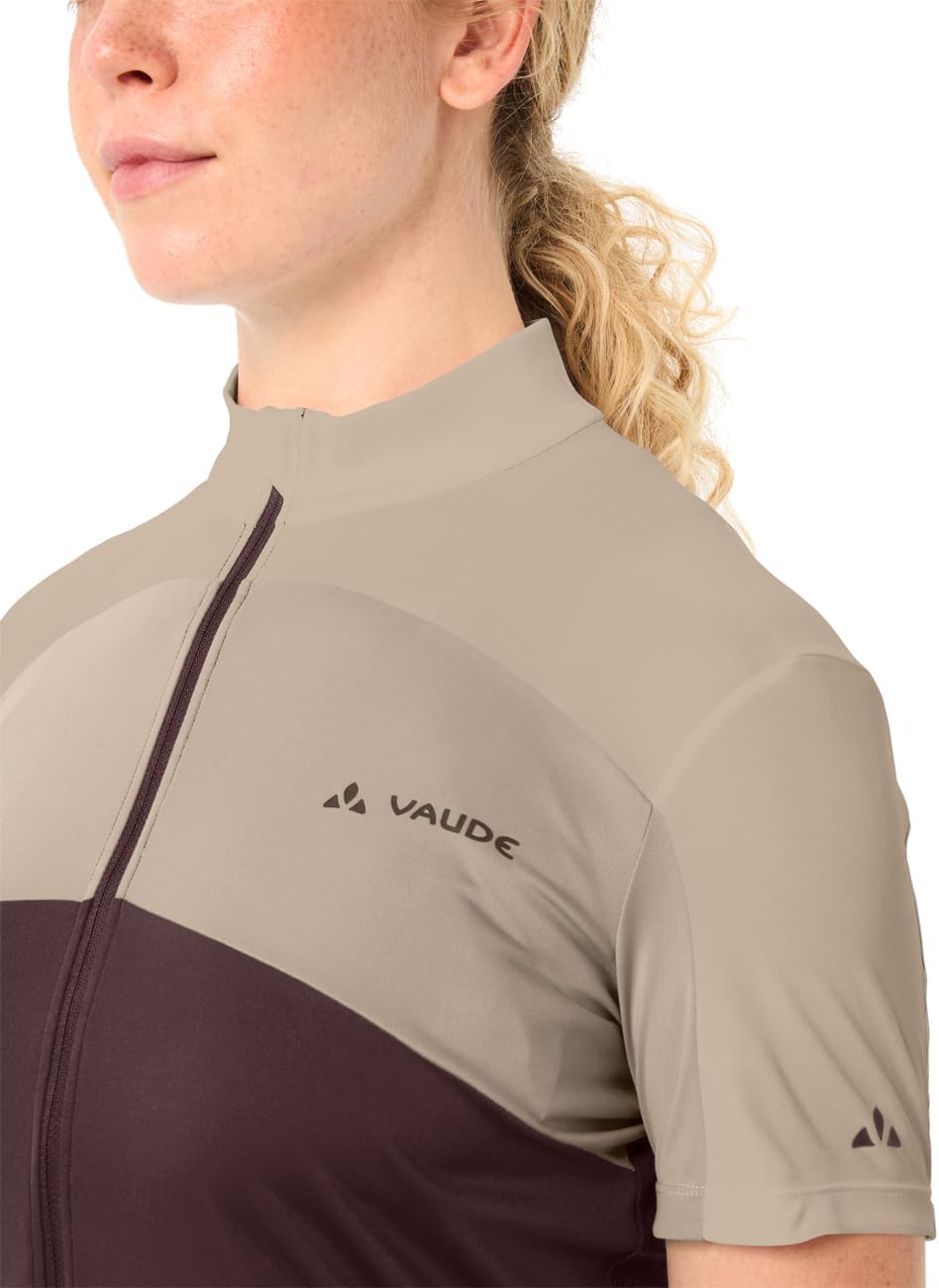 VAUDE Trikot Women's Matera FZ Tricot 36 Dark Oak, 36 Dark Oak