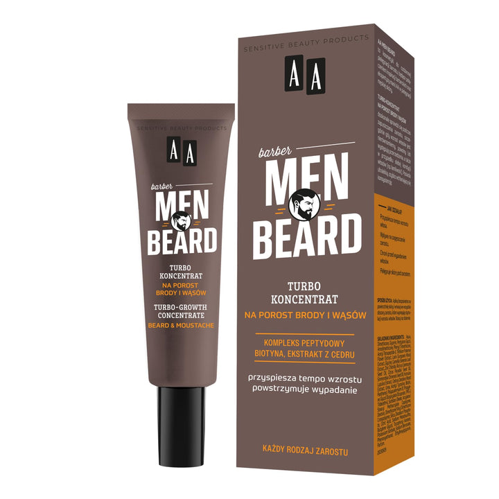 AA Men Beard Turbo-Konzentrat für Kinn- und Schnurrbart 30ml