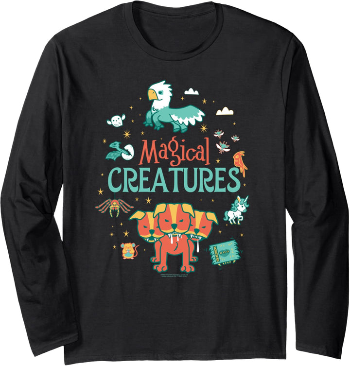 Harry Potter Magical Creatures Langarmshirt