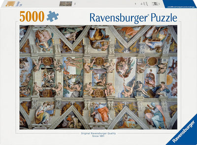 RAVENSBURGER PUZZLE Ravensburger 17429 Sixtinische Kapelle, 5000 Teile Puzzle