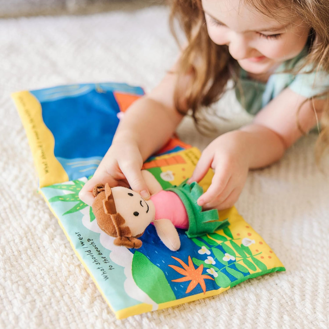 Melissa & Doug Soft Activity Book - What Should I Wear