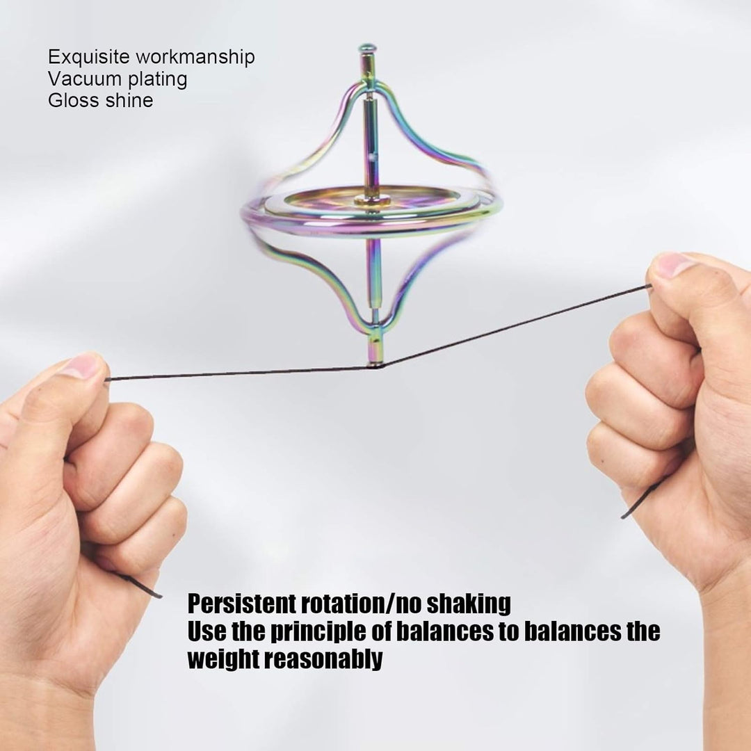 Alomejor Legierung Gyroskop Spielzeug f¨¹r M?dchen - Schwerelosigkeit Balance Physik Fliegende Beweg