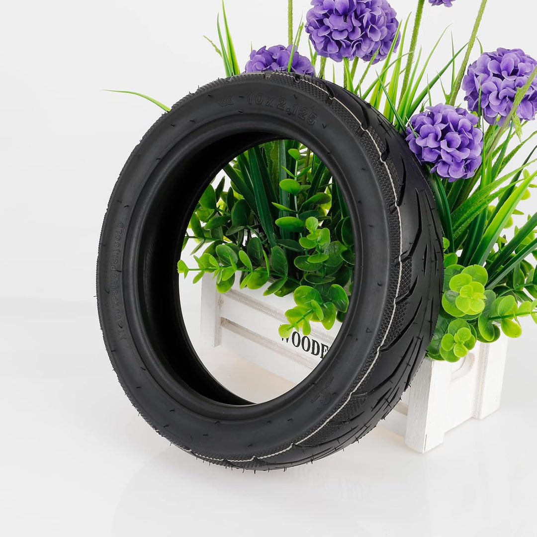 Fututech 10 x 2,125 Reifen für Segway Ninebot F20 F25 F30 F40 Ersatzteil Innerrohr Reifen für Elektr