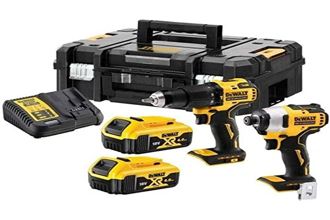 Dewalt DCK2061D2T-QW DCK2061D2T-QW-KIT XR 18V = DCD708 Taladro DCF809 Atornillador Impacto + 2 bater