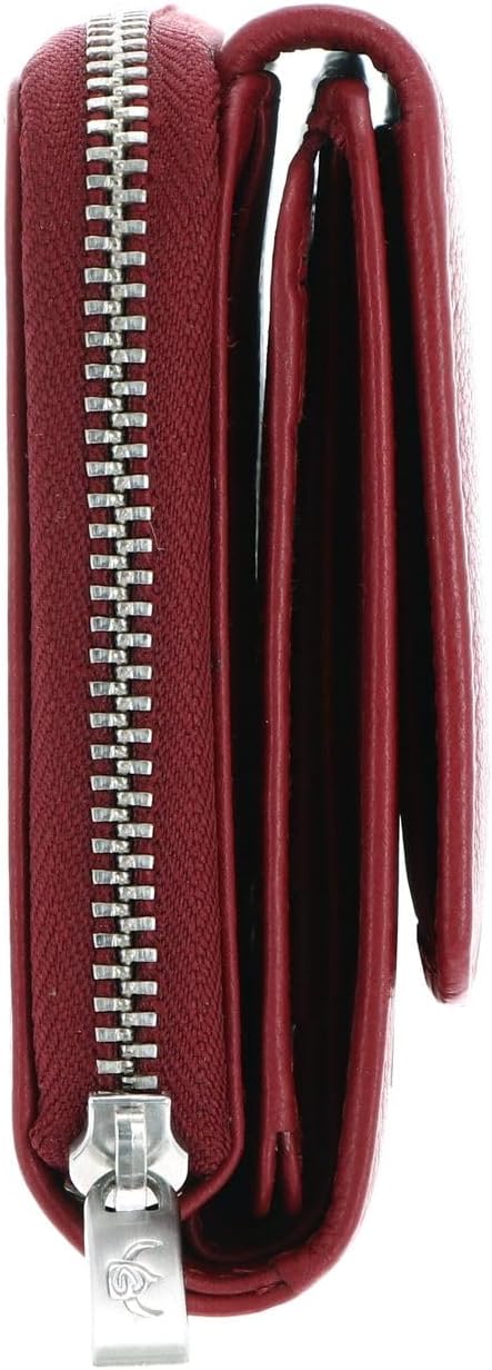 Golden Head Madrid Geldbörse RFID Leder 11,5 cm Red, Red