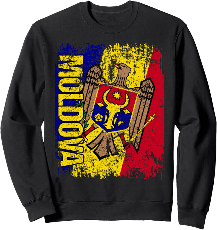 MOLDAWIEN Flagge | Damen Herren Kinder MOLDAWIEN Sweatshirt