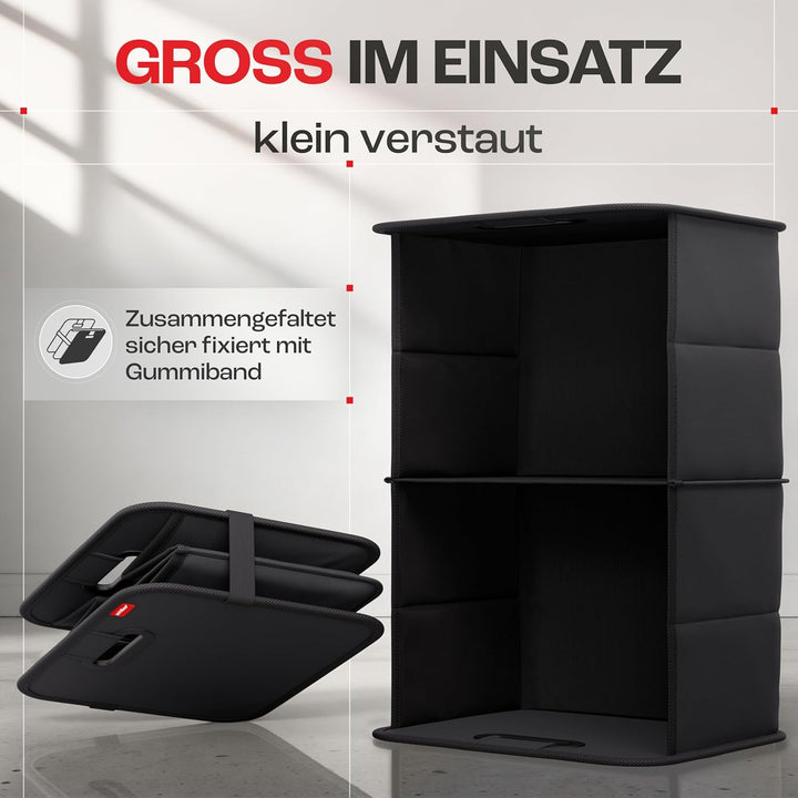 achilles Auto-Faltbox XL - Kofferraumtasche mit grossem Stauraum - grosse Einkaufstasche - Aufbewahr