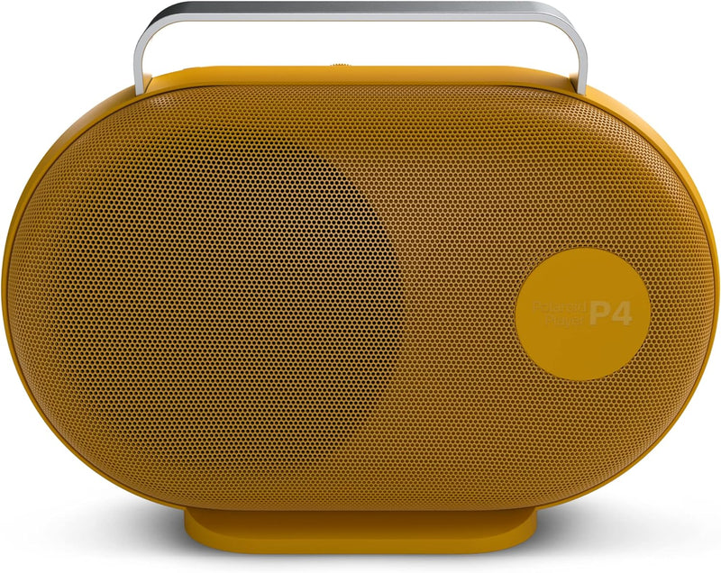 Polaroid P4 Music Player (Yellow) – Powerful Large Room Wireless Bluetooth Speaker Rechargeable with