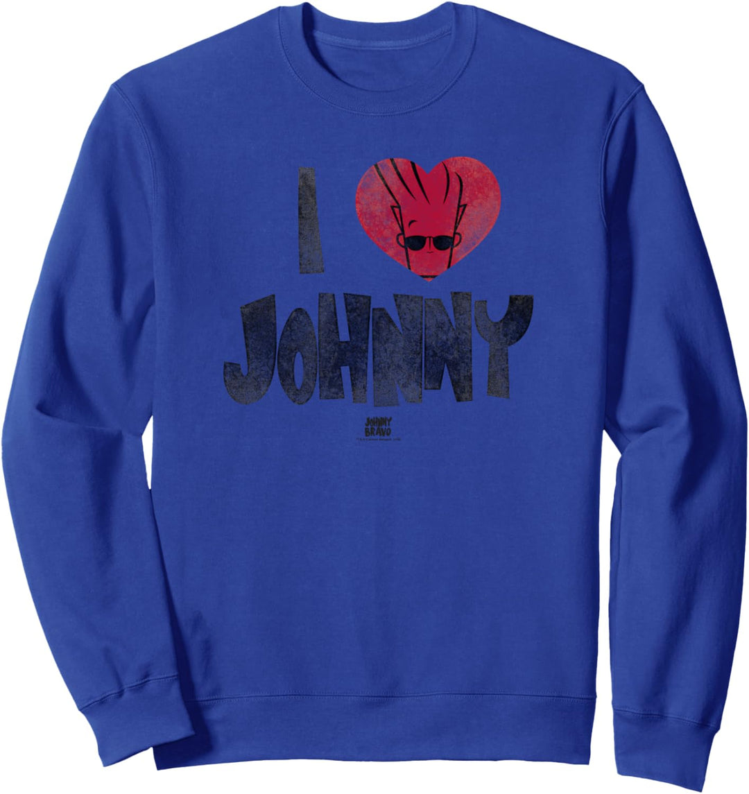 Johnny Bravo I Heart Johnny Sweatshirt