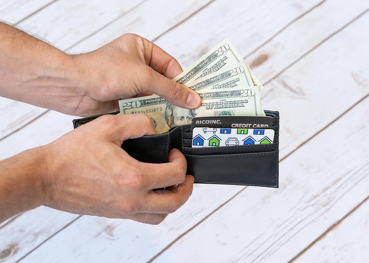 Rico Industries NHL Laser Engraved Billfold Wallet, Brown Carolina Hurricanes, Carolina Hurricanes