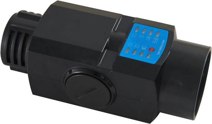 kitletsuit Anhänger Prüfgerät 13 Polig 2-in-1 aufladbare Licht Beleuchtung Prüfgerät Anhängersteckdo