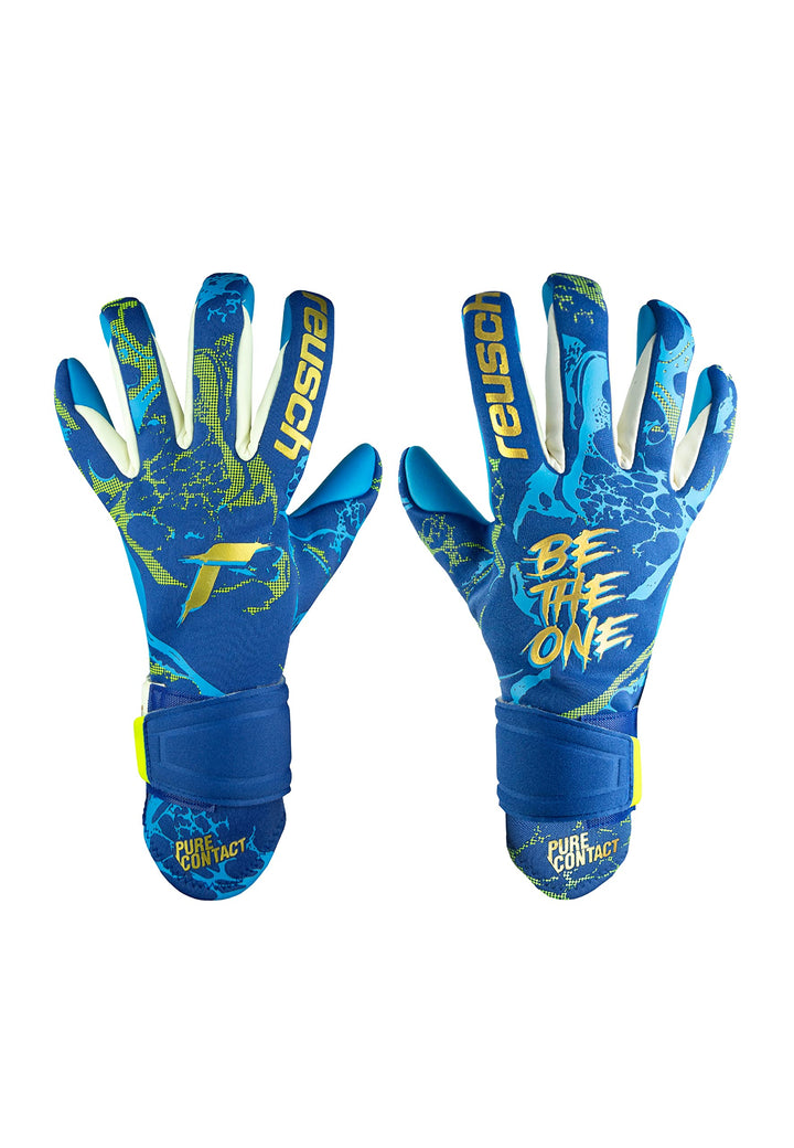 Reusch Unisex – Erwachsene Torwarthandschuhe Pure Contact Aqua mit Hervorragendem Grip und Innennaht
