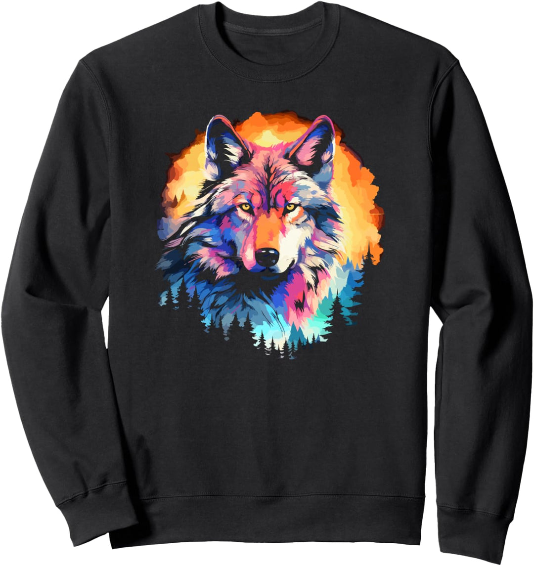 Heulende Wölfe Sweatshirt