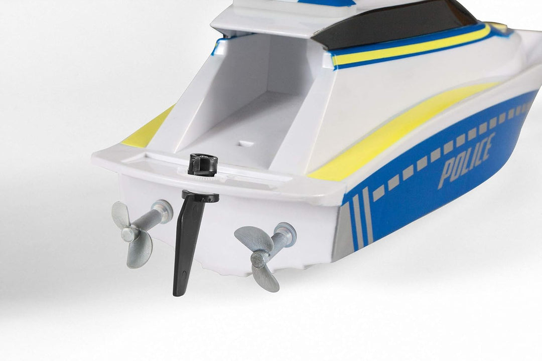 Revell Control 24138 RC Polizeiboot, mit wasserdichter Elektronik und integriertem LI-Ion-Akku Koffe