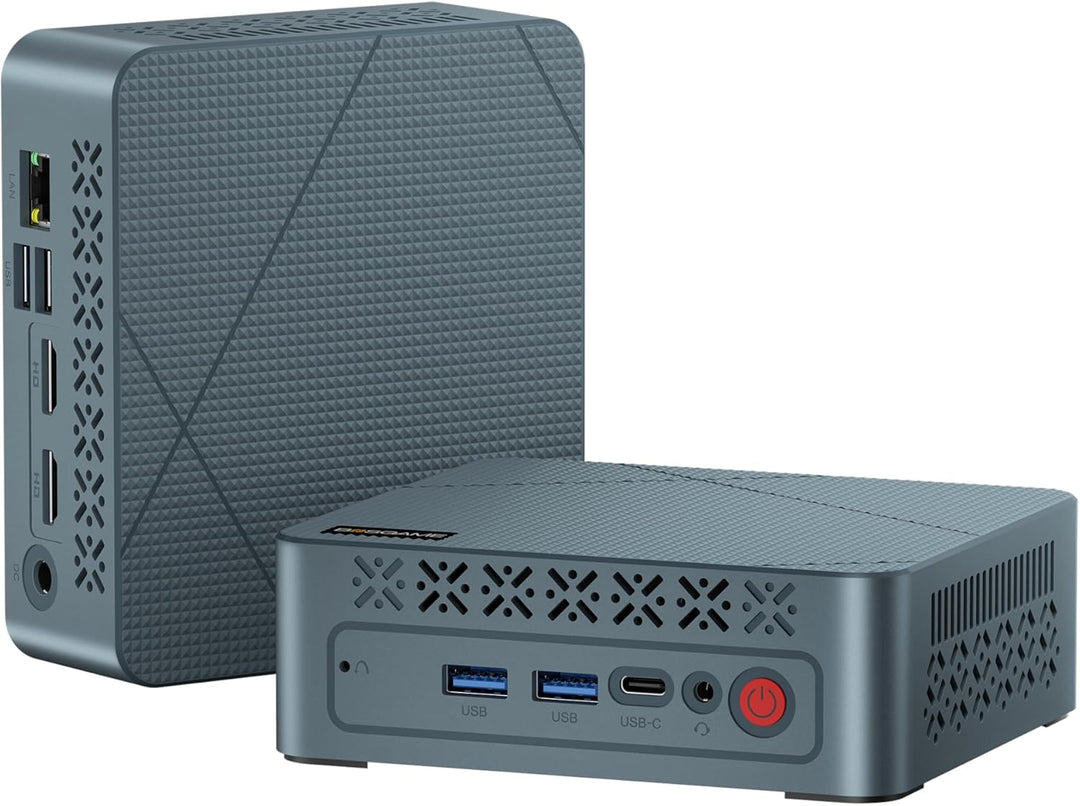 BOSGAME Intel Twin Lake-N150 Processor (up to 3.60GHz) Windows 11 Pro Mini Computer, 16GB RAM 500GB