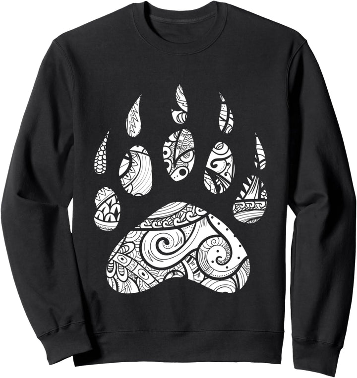 Bear Paw Native American Sweatshirt