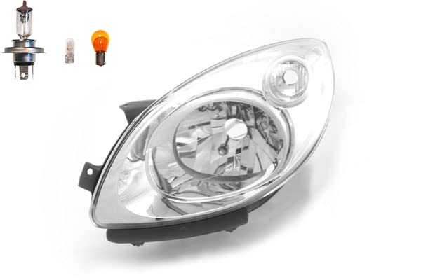 Johns, Scheinwerfer passend für Renault Twingo II 03/07-12/11 links + Leuchtmittel