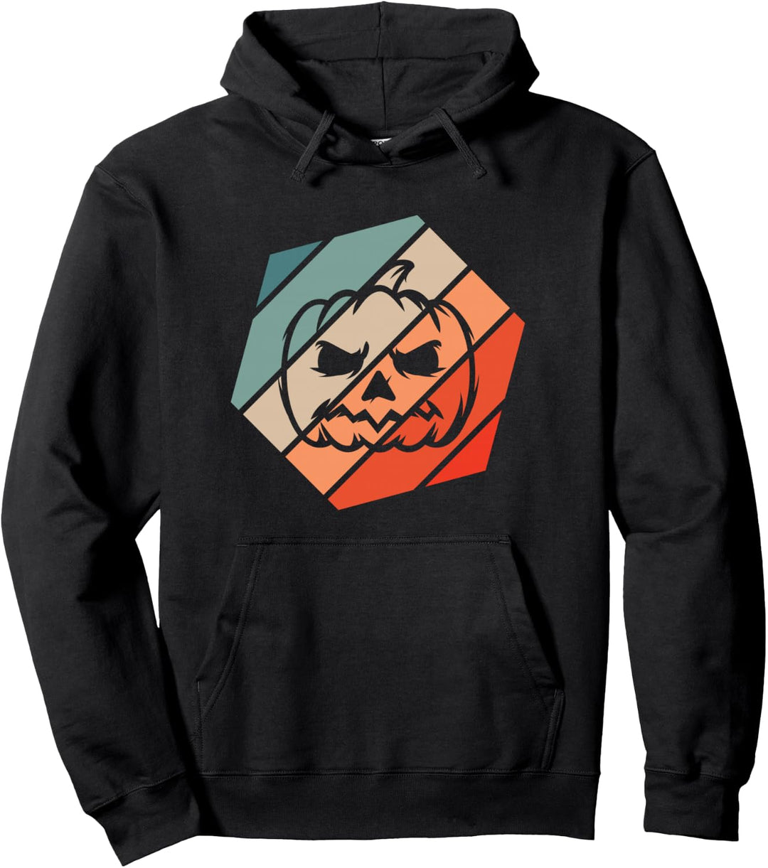 Kürbis Retro Style Vintage Pullover Hoodie