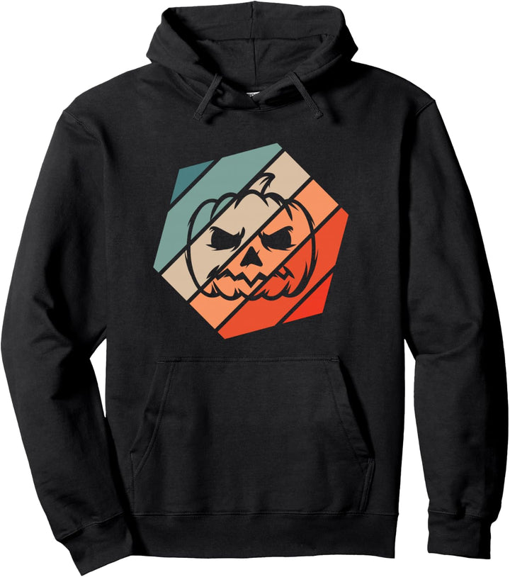 Kürbis Retro Style Vintage Pullover Hoodie