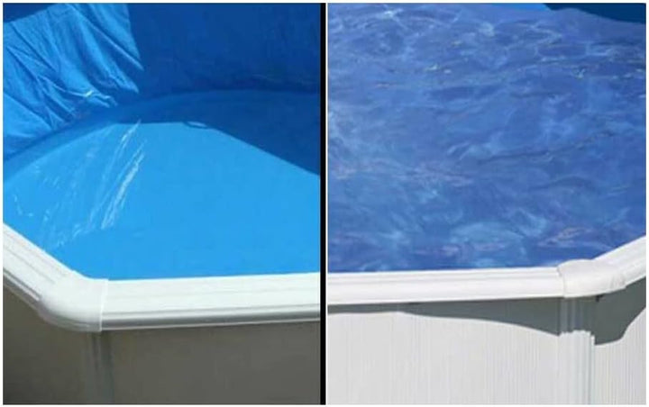 Gre Liner Overlap blau 500 x 300 x 132 oval (ohne Anhängerprofil), Dicke 40/100